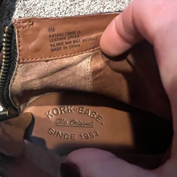 Kork-Ease Black Leather Women’s Boots - Picture 3 of 3